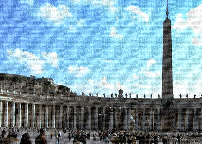 The Kingdom of Caesar and Peter the Rock